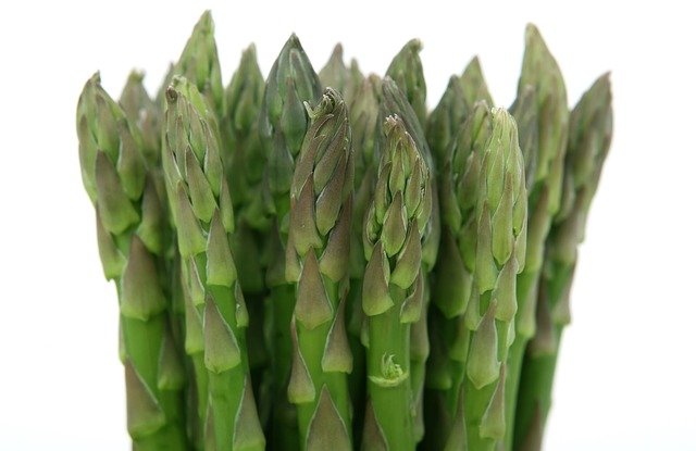 A bunch of fresh asparagus